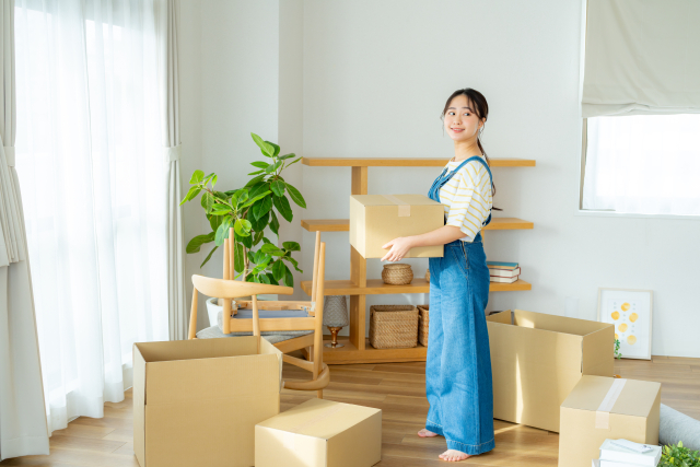 一人暮らしの写真